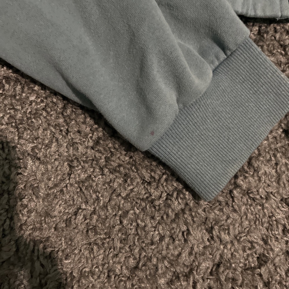PacSun blue‎ crop top hoodies size small - Picture 4 of 9